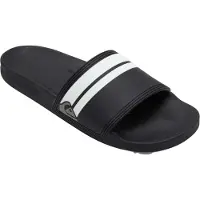 Quiksilver - Rivi Slide - Sandalias size 43, negro/gris