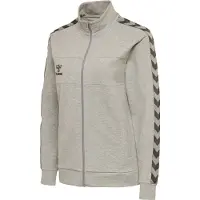 Hummel Chaqueta deportiva 'Move Classic' gris moteado / negro