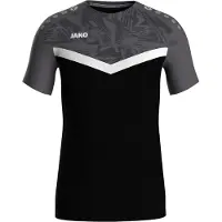 Jako Camiseta funcional gris / negro / blanco