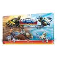 Activision Skylanders Superchargers Tanque Tiburón Y Disparador Tiburón Terrafin Y Figura Jet Stream