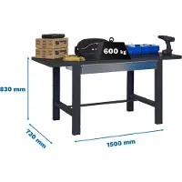 Simonwork (bancos De Trabajo) Banco De Trabajo Bt6 Box 830x1500x730 Mm