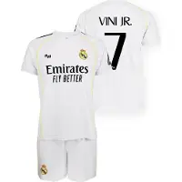 Real Madrid Conjunto De Manga Corta Primera Equipación 25/26 Vinicius