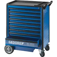 Gedore Carro de herramientas con 9 cajones. Modelo: 2005 0810