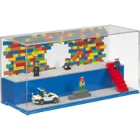 LEGO Vitrina de exposición y juego azul