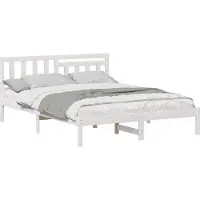 Syfax Estructura de cama 140 x 200 cm Madera de pino macizo