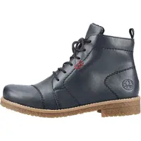 Rieker Botines con cordones navy / rojo carmesí