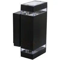Kanlux S.A. 22440, Černá, Aluminio, IP44, Clase I, Casquillo GU10, 70 W