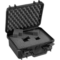 PLASTICA PANARO Maletín impermeable y resistente al polvo MAX 300S, de color , que incluye insertos de espuma con diseño de cubos para una personalización individual. Grado de protección IP 67