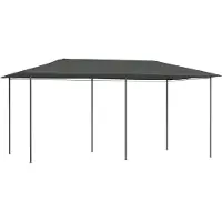The Living Store Tienda portátil "Living", modelo 3x6x2,6 metros, color gris antracita, gramaje de 160 g/m²