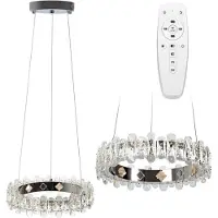 Toolight Lámpara Colgante De Techo App1041-Cp Led Grey39X39X10Cm
