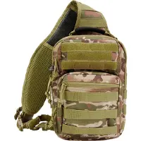 Brandit Mochila beige / marrón / oliva