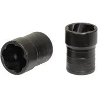 Ks Tools , juego de vasos de impacto, modelo 913.1252, acero cromo-molibdeno, 149g