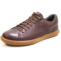 Camper para hombre. K101003-004 Zapatos de piel de cordones Pelotas Soller multicolor (41), Marrón, Plano, Casual, outlet 2026.