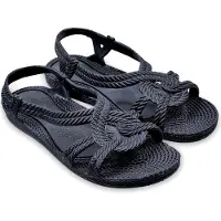 Brasileras Sandalias 'Esmirna' azul oscuro