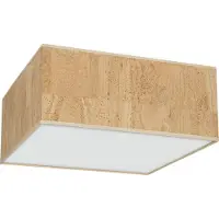 Milagro Lámpara de techo 3x60W, modelo CORK MLP7518, marca Kork