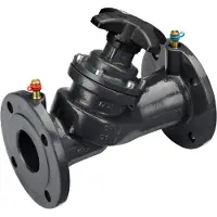 Danfoss Válvula de control y medición Strangregulier- und Messventil MSV-F2 80, con brida, racor de medición, presión nominal PN16, 1 unidad.