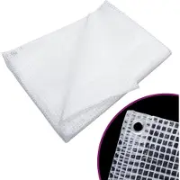 Syfax Lona de gasa de vuelta blanco 140 g/m² 8x8 m