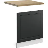 Vicco Panel frontal R-Line Antracita casa de campo 60 cm , ET Roble, Model 46619