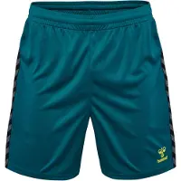 Hummel Pantalón deportivo 'Authentic' azul cian / gris / verde claro / negro