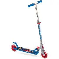 Spiderman Patinete Plegable De Aluminio De 2 Ruedas