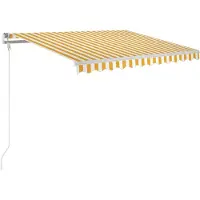 Syfax Toldo eléctrico con LED y sensor 3 x 2,5 m
