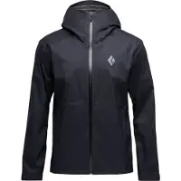 Black Diamond - Ropa de senderismo - M Fineline Stretch Shell Black - Talla XL - Negro