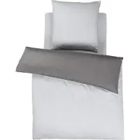 JOOP! Funda de edredón gris
