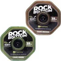 Ridgemonkey Línea De Carpfishing Connexion Rock Bottom Tungsten Soft Coated Hooklink 20 M