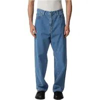 Carhartt WIP - Pantalones - Landon Pant Denim Blue Heavy Stone Wash de Algodón - Talla 36 US - Azul