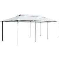 The Living Store El Pabellón Living Store, dimensiones 600x298x270 cm, color blanco, gramaje 180 g/m²
