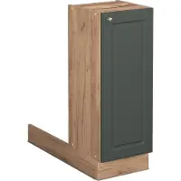 Vicco Isla de cocina Fame-Line Verde dorado Casa de campo 30 cm sin encimera, Model 38621
