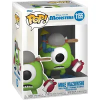 Funko POP! Figura De Mike Con Manoplas Del 20º Aniversario De Monstruos S.a