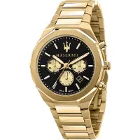 Maserati Reloj analógico oro