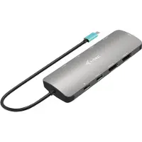 I-Tec Docking Station Usb C Metal Nano 2x 100 W