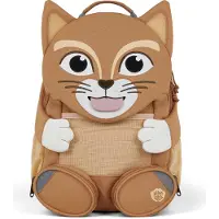 Affenzahn - Großer Freund Katze - Mochila para niños naranja