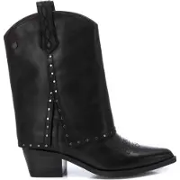 Carmela para mujer. 16196101-NEGRO Botines de piel 161961 Negro (41), 3 a 5cm, Ninguno, Casual, outlet 2026.