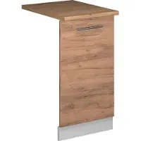 Vicco Panel frontal del lavavajillas Fame-Line Roble dorado 45 cm , ET Roble, Model 54600