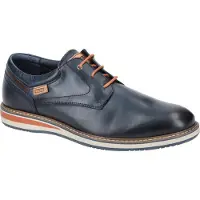 Pikolinos para hombre. M1T-4050C1 Zapatos de piel Avila M1T-4050C1 marino oscuro (39), Plano, Cordones, Casual, outlet 2026.