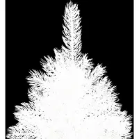 Prolenta Maison Exclusive - Árbol de Navidad artificial, con agujas realistas, color blanco, 120 cm