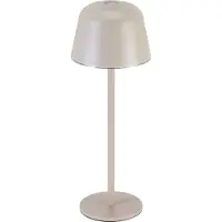 Osram Lámpara de exterior ENDURA STYLE TABLE, 2,5W, 200lm, color beige, lámpara de mesa, batería recargable, protección IP54, regulación de intensidad continua, función de memoria de brillo