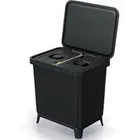 Keden Papelera De Reciclaje 2x10l Systema 39x29x41 Cm