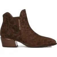 Hispanitas para mujer. PHI254383 Botines de Piel Verona marrón (38), 3 a 5cm, Ninguno, Casual, Animal print, outlet 2026.