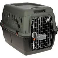 Kerbl Transportín – – Modelo Eco – Gris/Verde – 70 × 50 × 51,5 cm