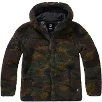 Brandit Chaqueta de entretiempo marrón / gris / verde