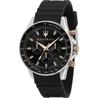 Maserati Reloj analógico negro