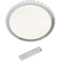Milagro Lámpara de techo LED de 26W, regulable con mando a distancia, modelo LAYLA ML4221, marca