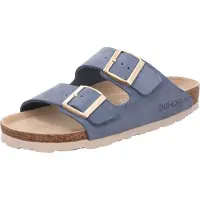 Rohde Zapatos abiertos 'Pantolette Damen 5590/55 Echtleder in blau' azul
