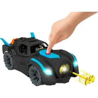 Fisher Price Dc Super Batmobo Coche De Revelación De Poder Friends