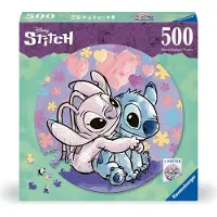 Ravensburger Rompecabezas Redondo Stitch 500 Piezas