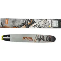 Stihl Barra guía 5217, espada de 45 cm, 1,6 mm, 3/8". Barra guía original, nueva